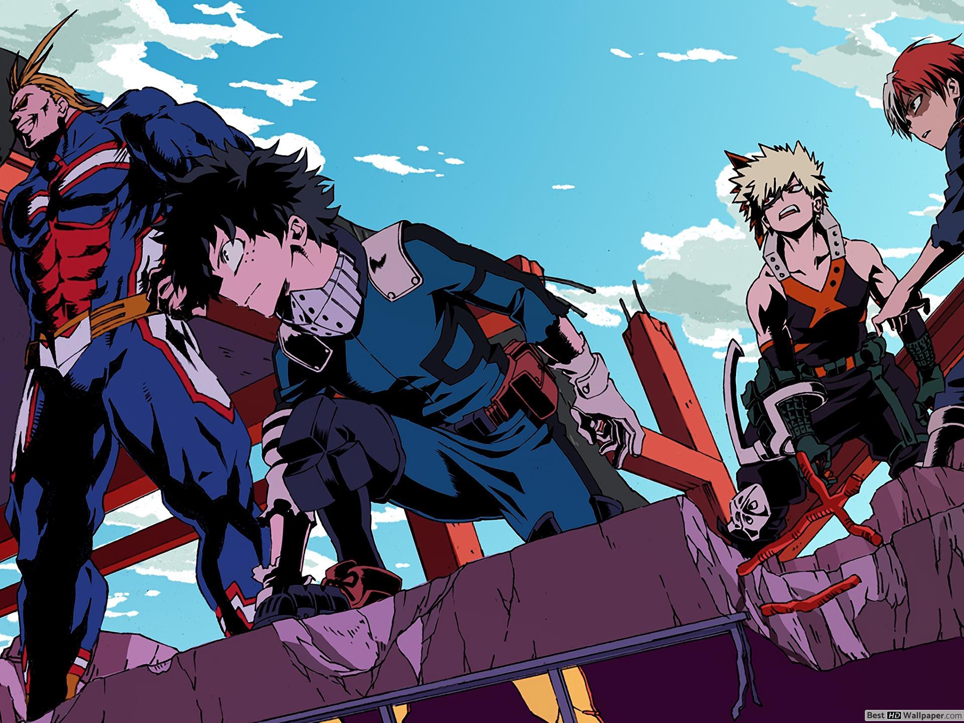 Aesthetic BNHA Ps4 Wallpapers Wallpaper Cave