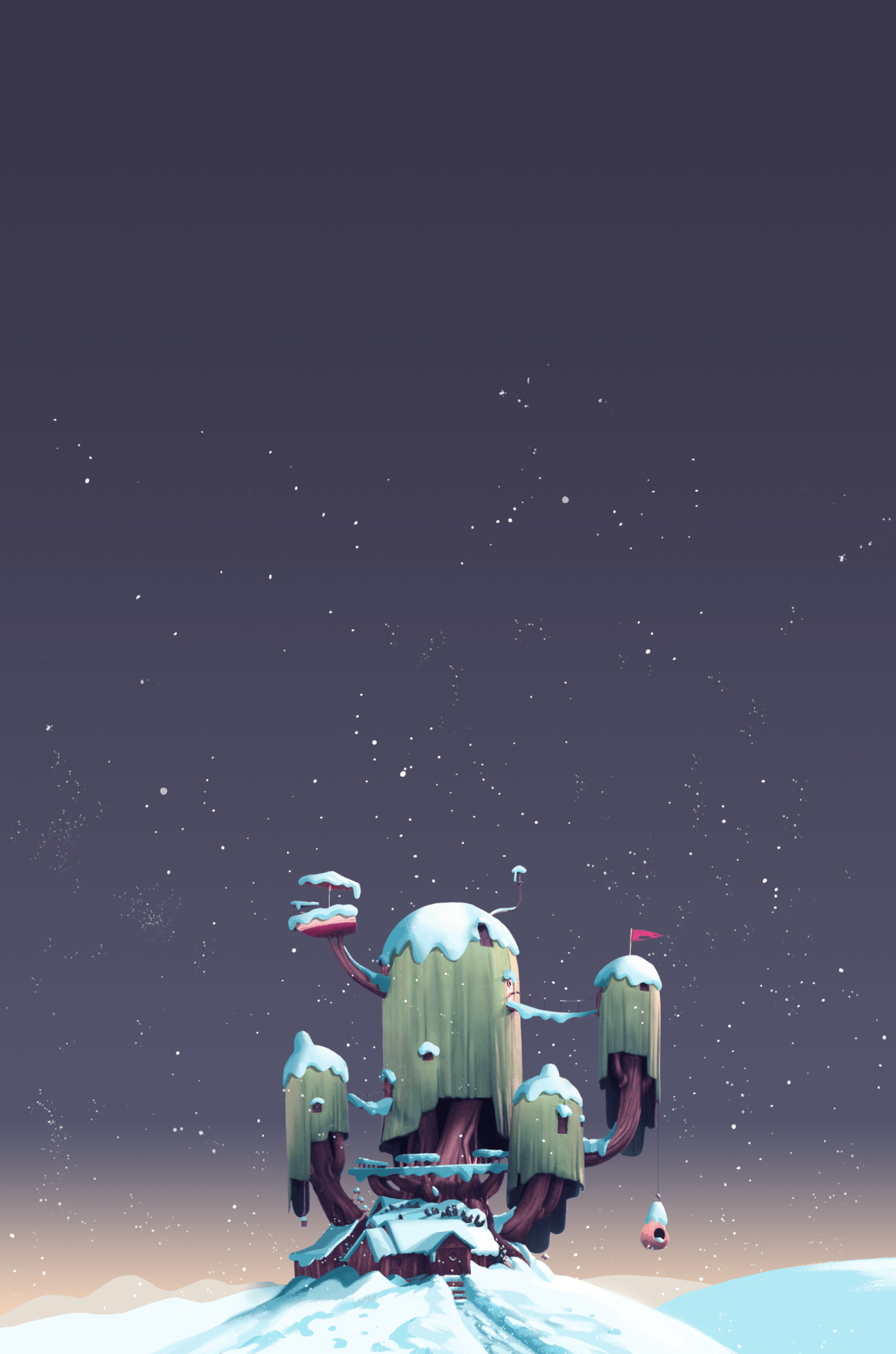 Adventure Time Treehouse iPhone Wallpapers Wallpaper Cave