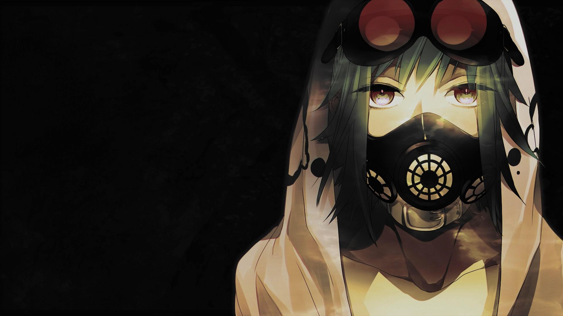Female With Gas Mask Anime Wallpapers Wallpaper Cave