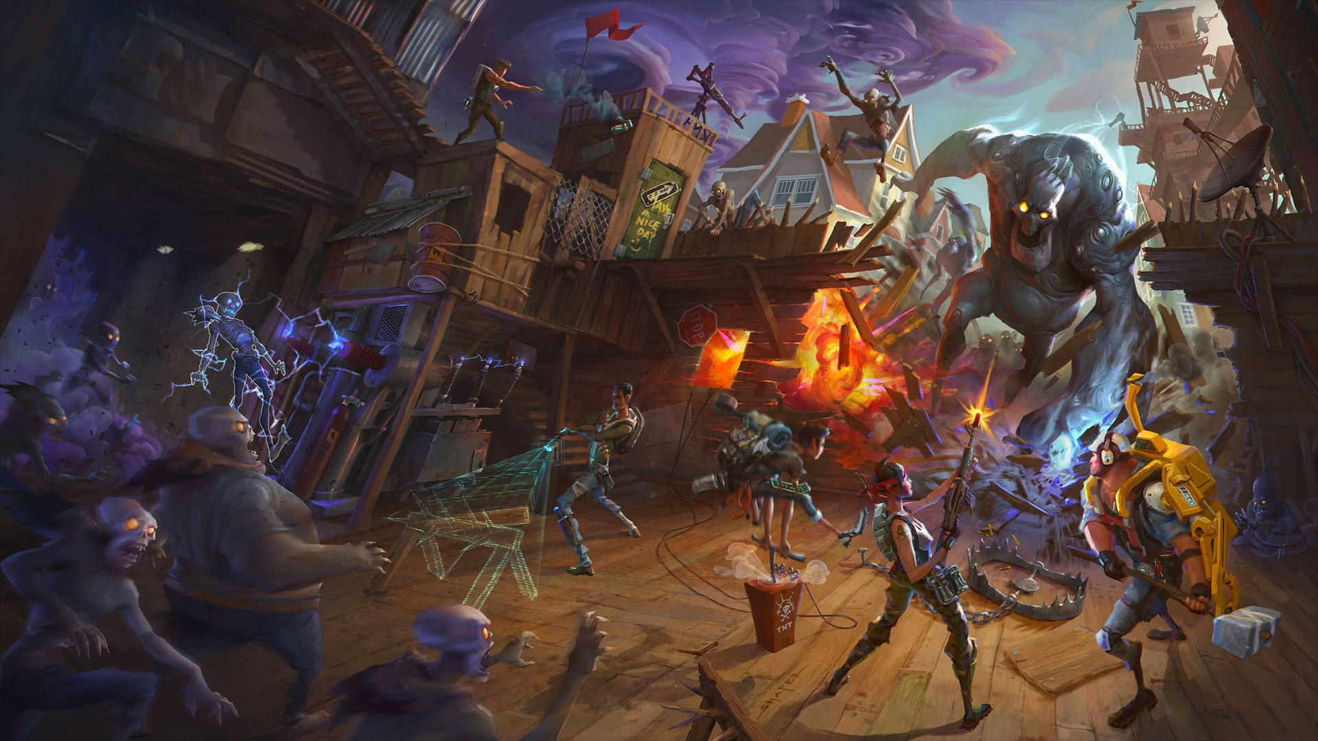 Zombie Fortnite Wallpapers Wallpaper Cave