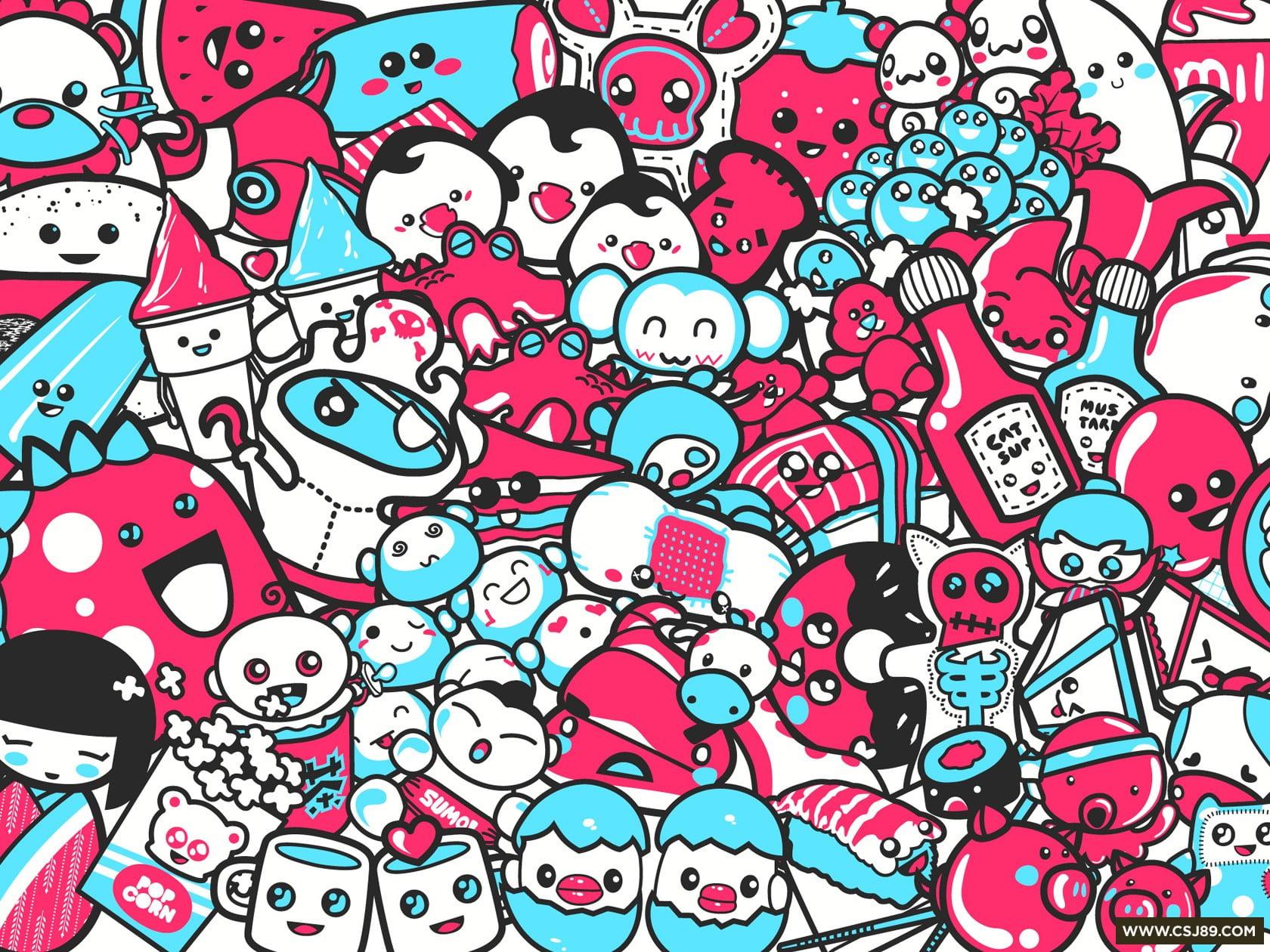 Doodle Art Wallpapers Wallpaper Cave