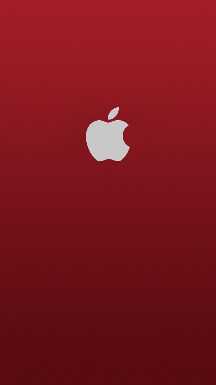 iPhone Logo Red Wallpapers Wallpaper Cave