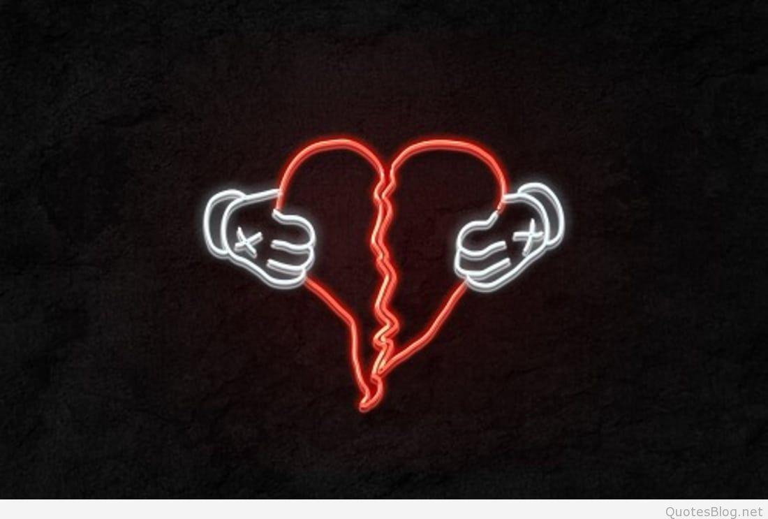 Aesthetic Broken Heart Wallpapers Wallpaper Cave