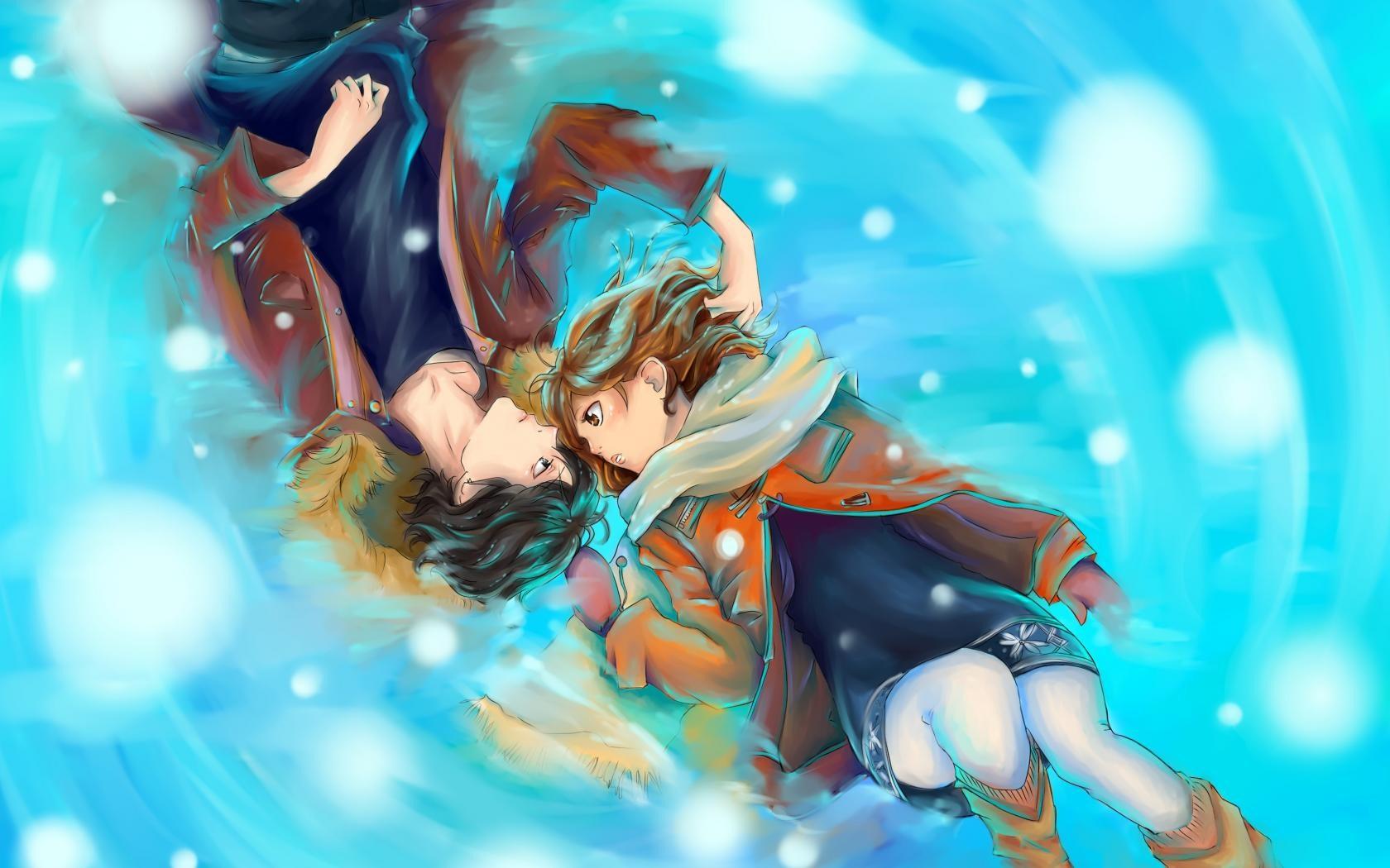 Anime Boy And Girl Love Wallpapers Wallpaper Cave