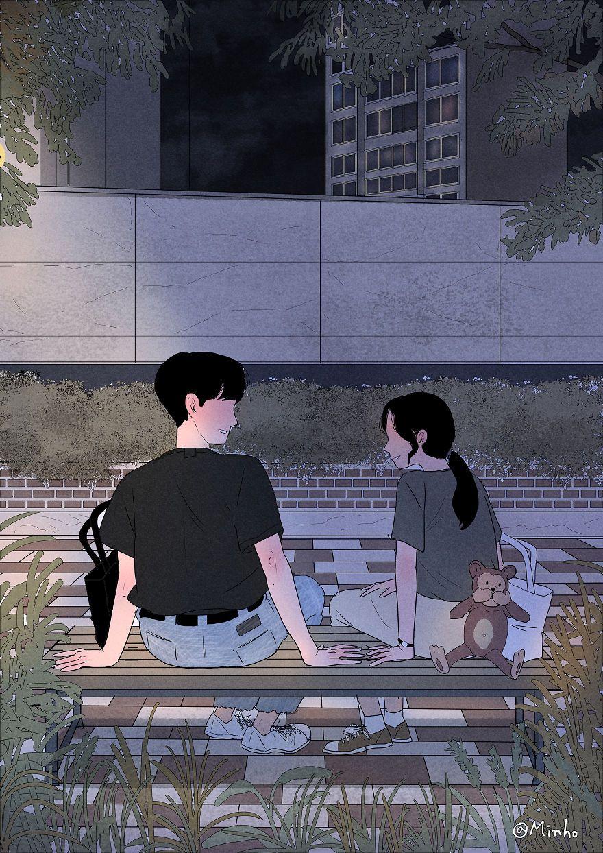 Anime Romantic Korea Wallpapers - Wallpaper Cave