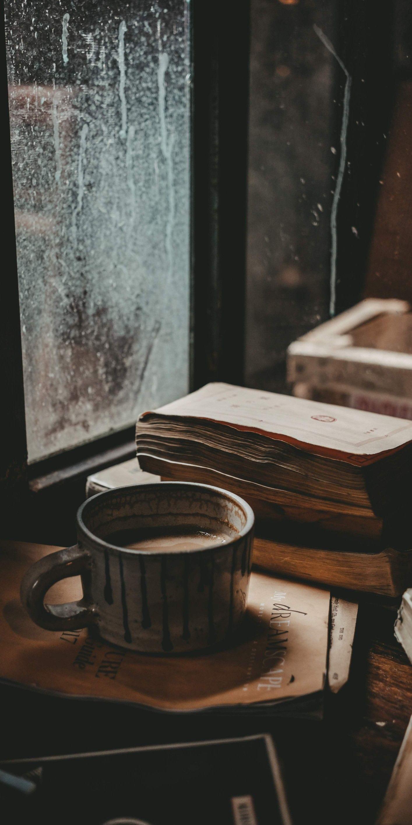 Winter Book Coffee Wallpapers Wallpaper Cave