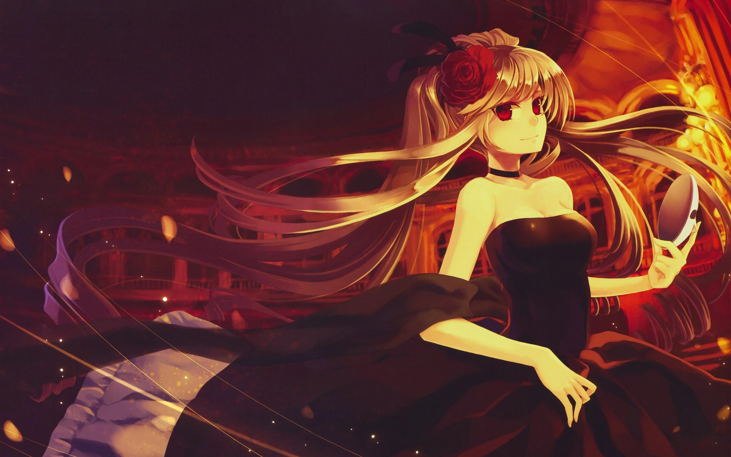 Red Anime Girl Wallpapers Wallpaper Cave