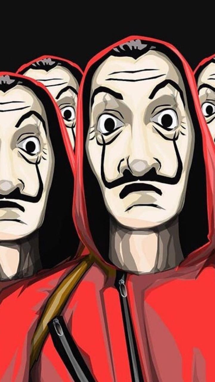 Phone La Casa De Papel Wallpapers Wallpaper Cave