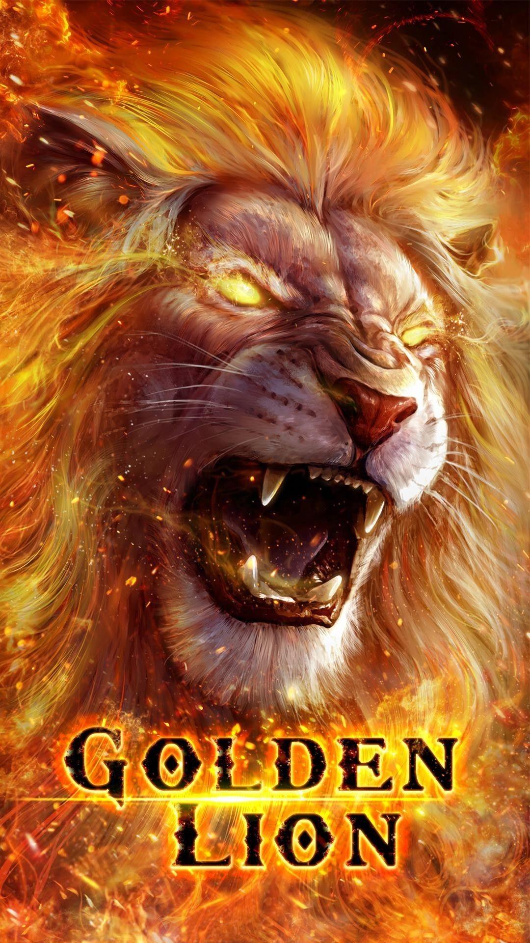 Lion 3D Mobile Wallpapers Wallpaper Cave