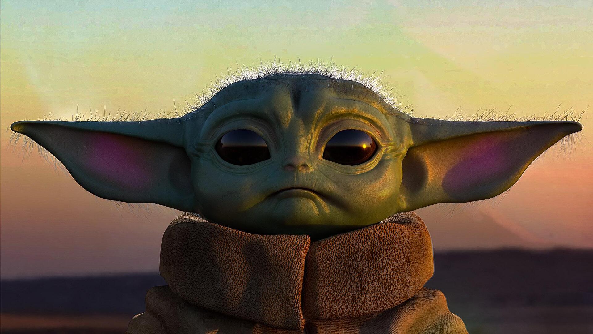 Baby Yoda Desktop 1920x1080 Wallpapers Wallpaper Cave