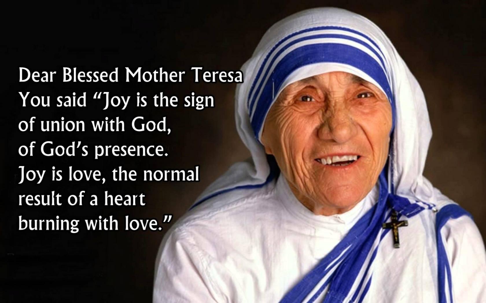 Tanrif Kata Mutiara Mother Teresa