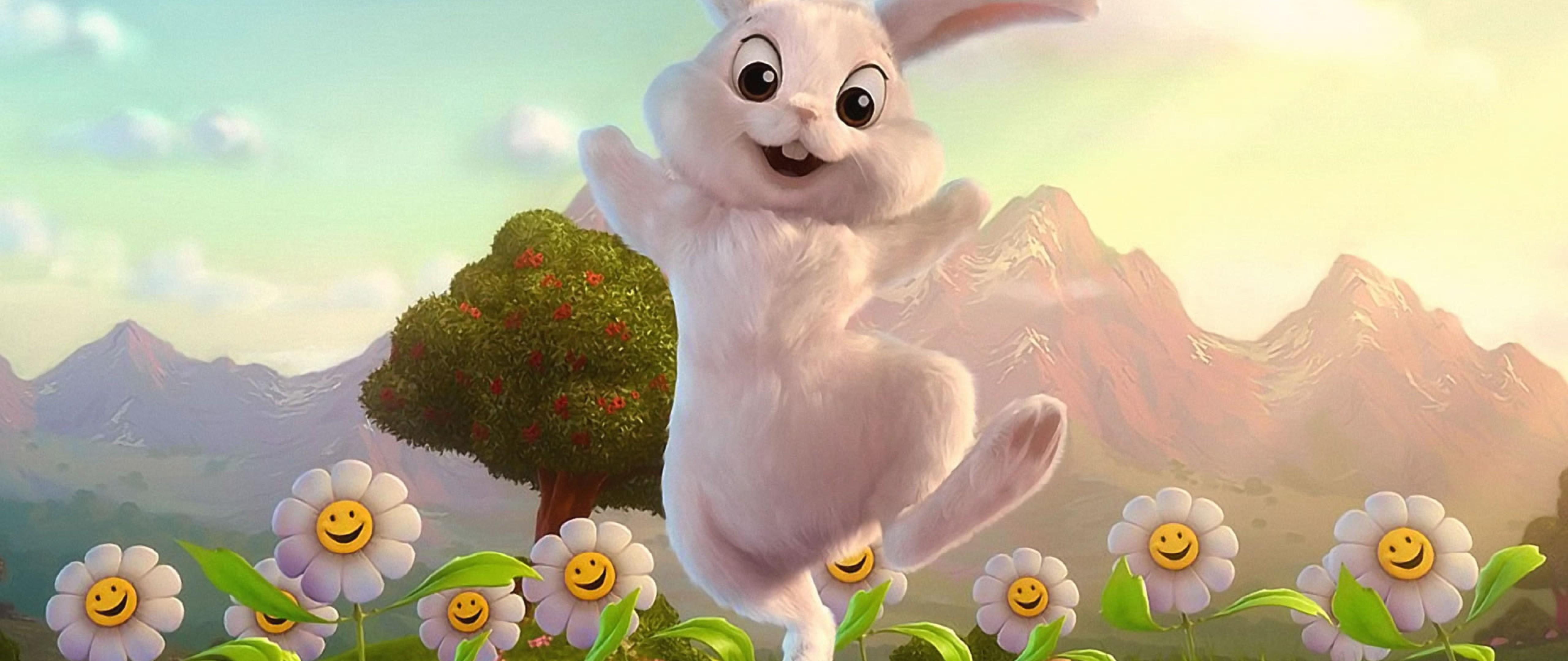 Cute Cartoon Bunny Backgrounds Wallpaper Cave