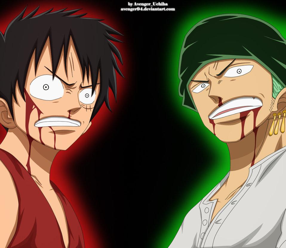 Luffy X Zoro Wallpapers Wallpaper Cave