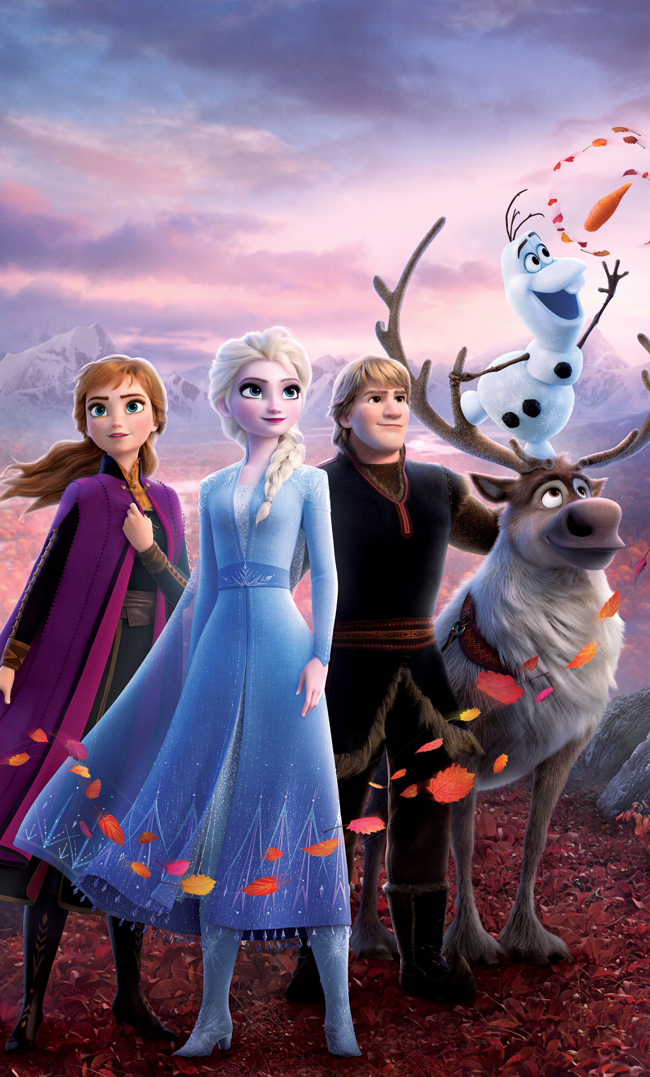Anime Frozen 2 Wallpapers Wallpaper Cave