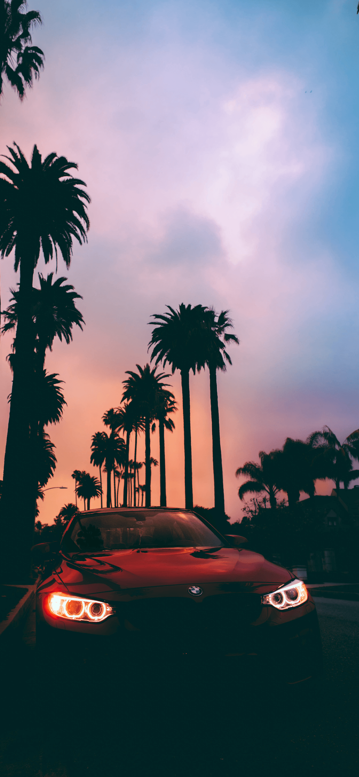 Sunset With Cars Wallpapers Wallpaper Cave