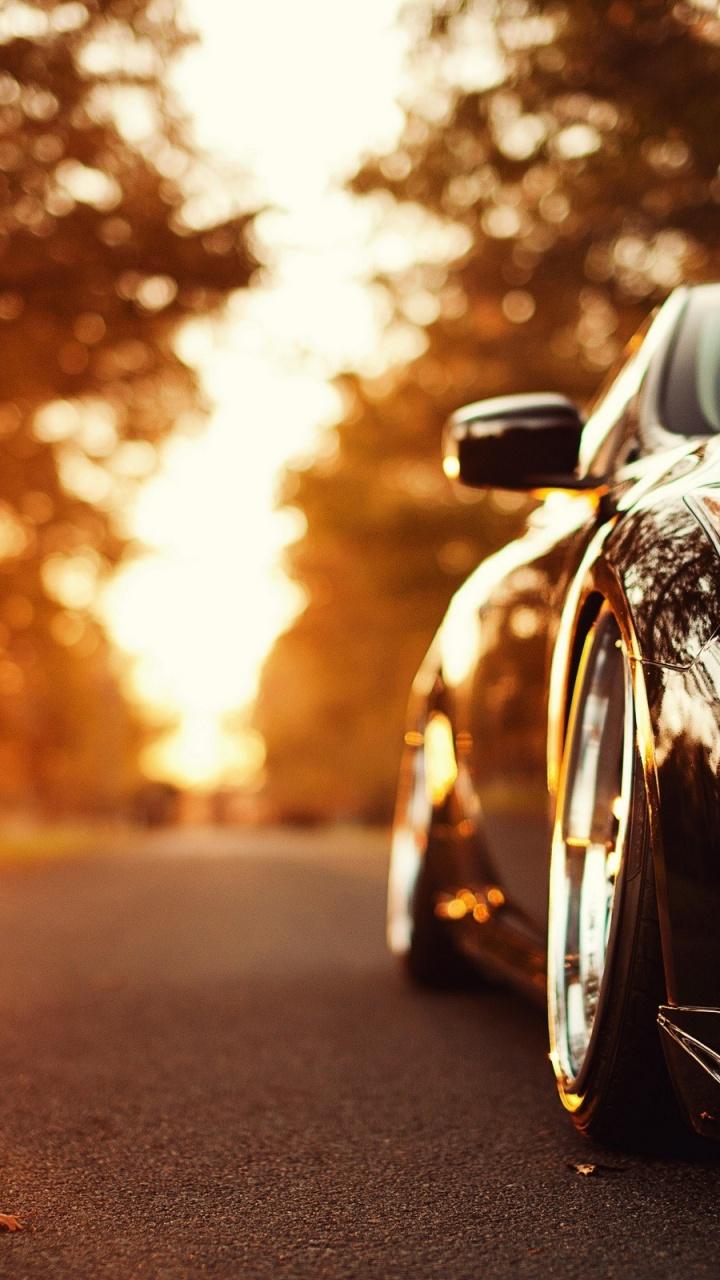 Sunset With Cars Wallpapers Wallpaper Cave