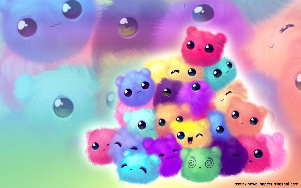 Cute Kawaii Animals Wallpapers Wallpaper Cave