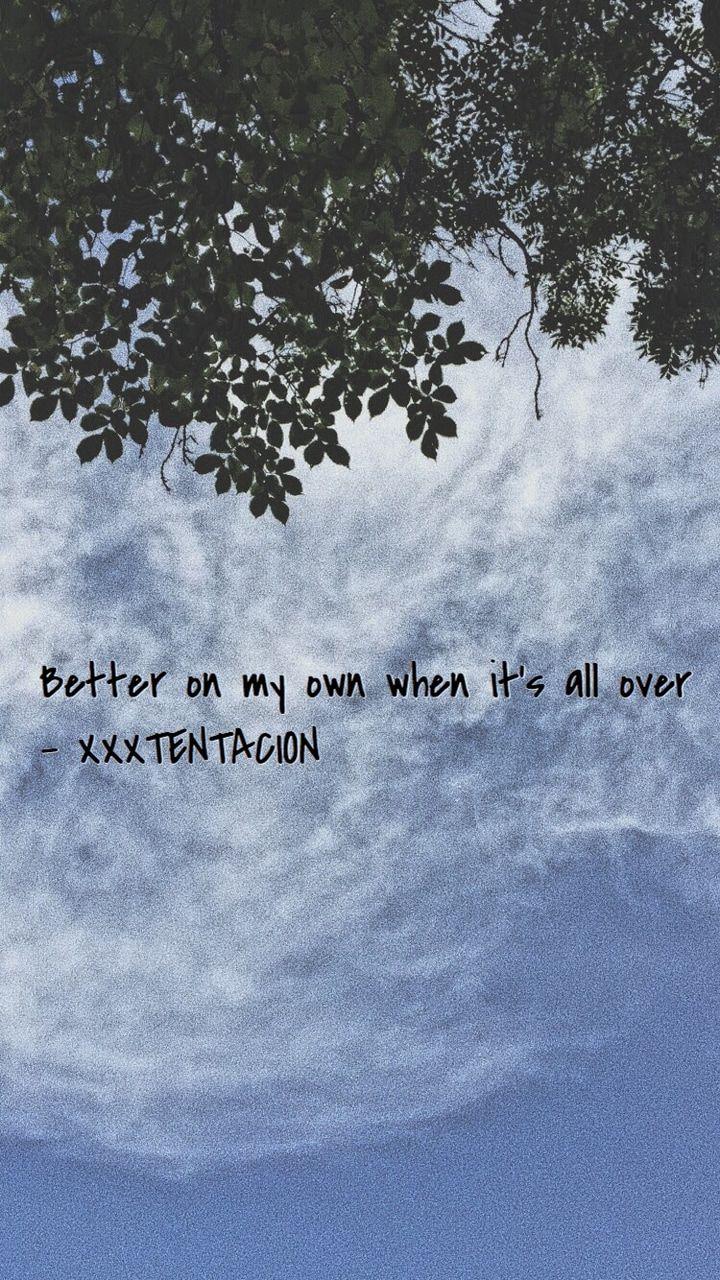 XXXTentacion Lyrics Wallpapers - Wallpaper Cave