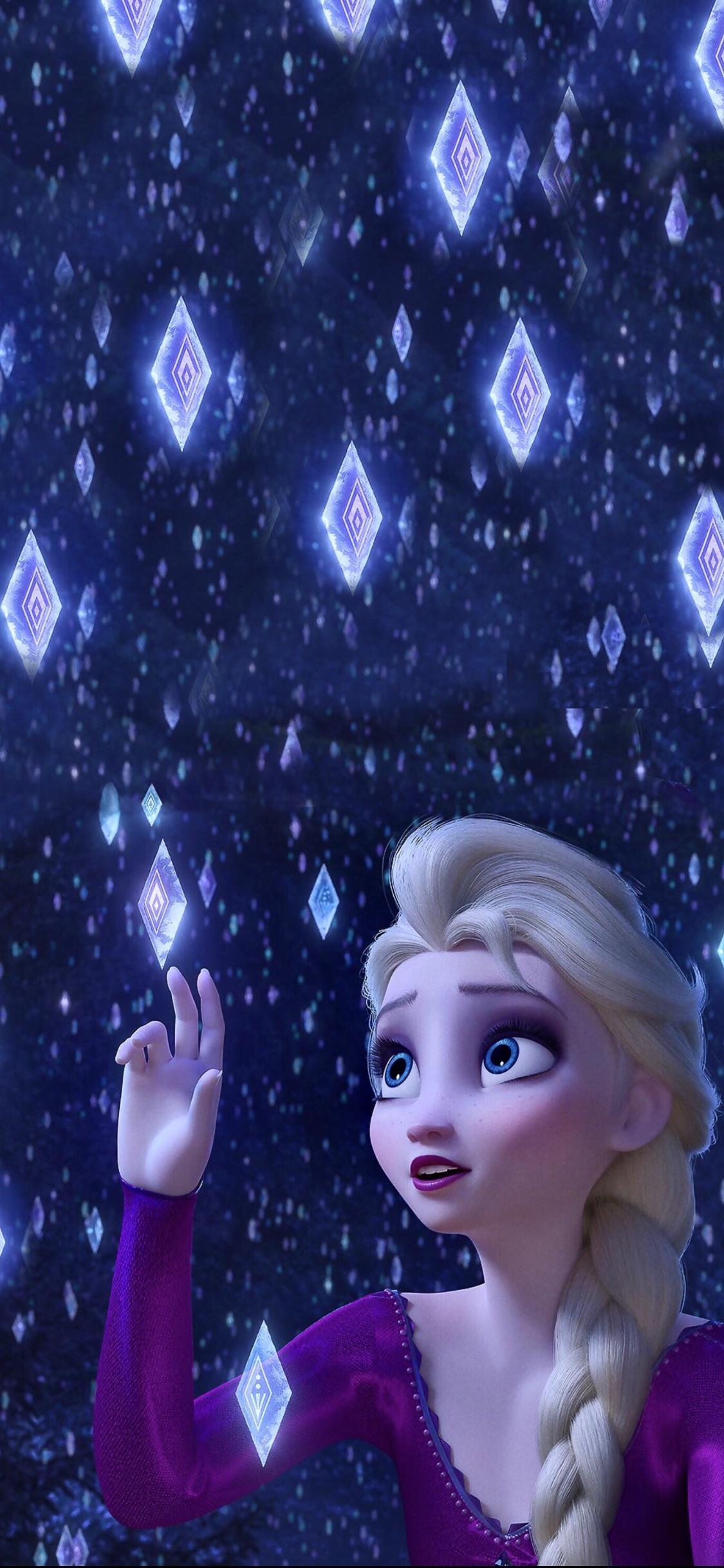 Elsa Frozen 2 Phone Wallpapers Wallpaper Cave