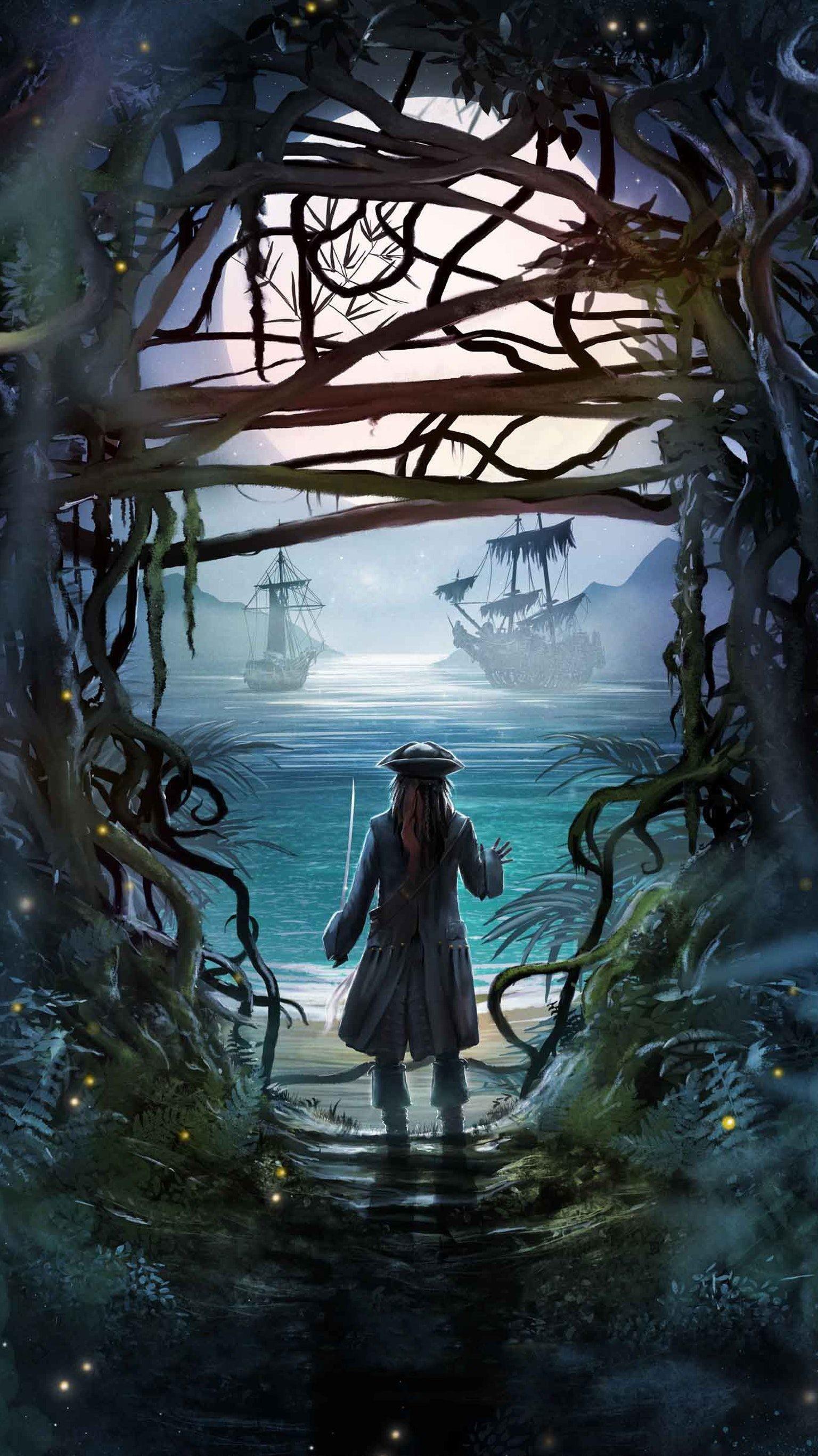 Pirates Of The Caribbean Mobile Hd Wallpapers Wallpaper Cave