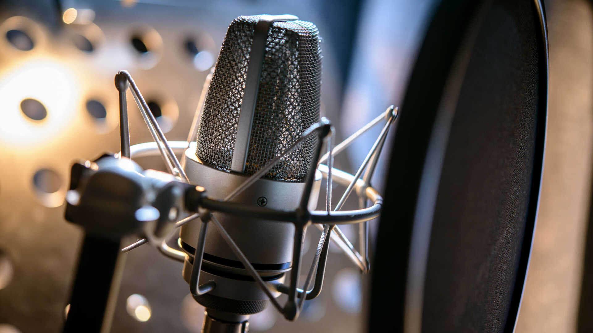 Studio Microphone Hd Wallpapers Wallpaper Cave
