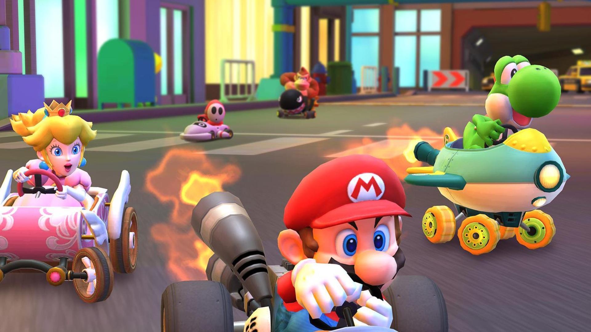 Mario Kart Tour Wallpapers Wallpaper Cave
