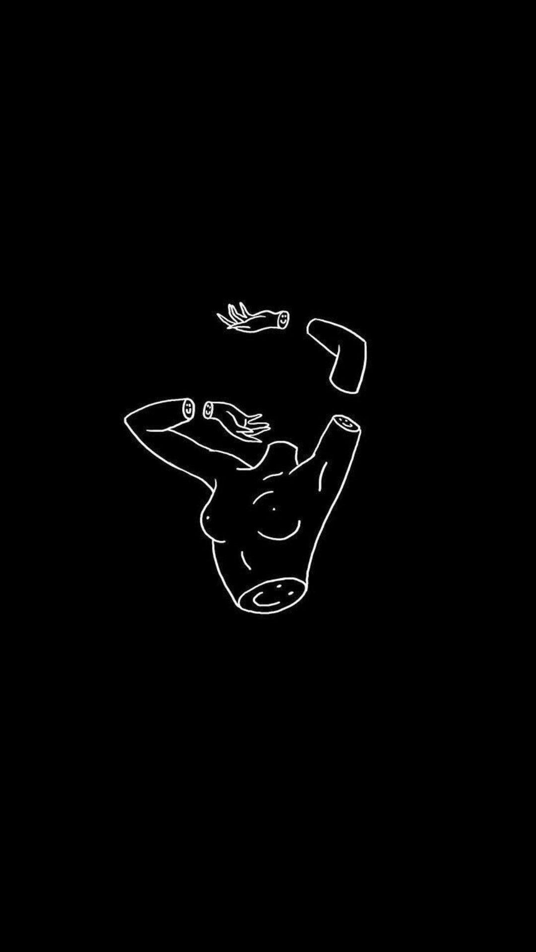 Tumblr Black Wallpapers Wallpaper Cave