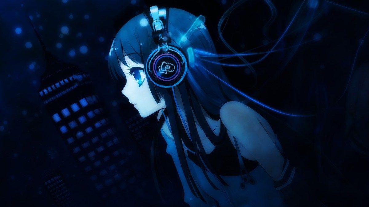 Blue Anime Girl Wallpapers Wallpaper Cave