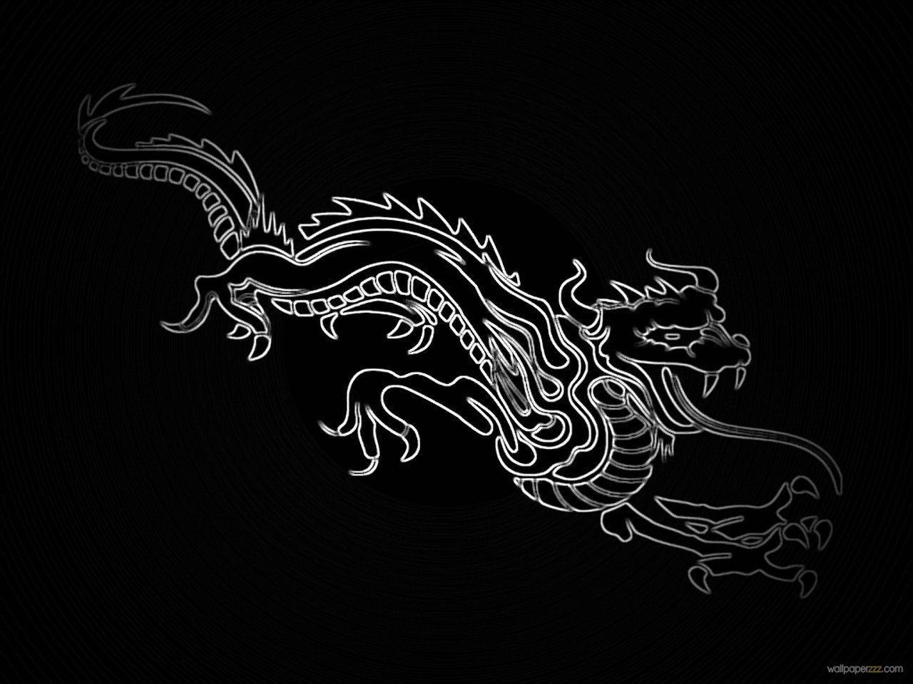 Gold And Black Dragon Wallpapers Wallpaper Cave