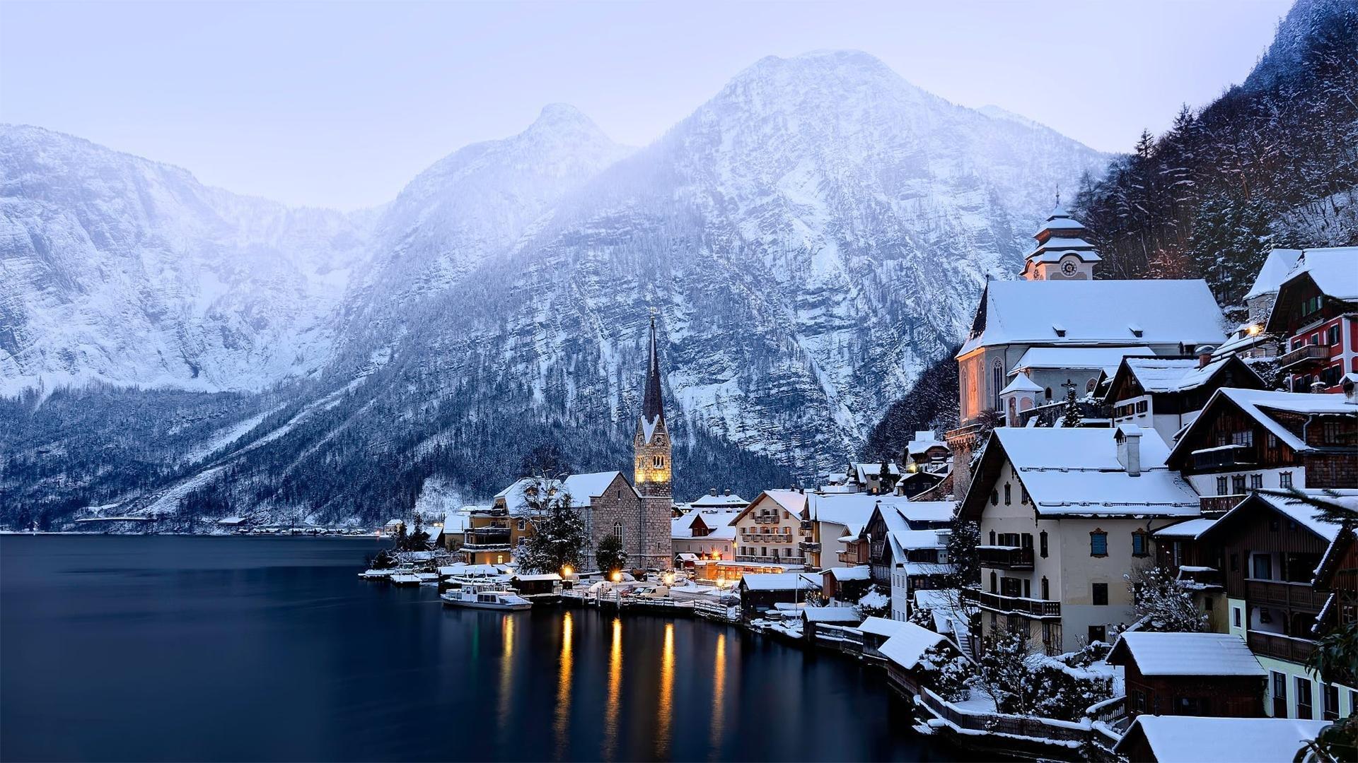 Winter Austria Wallpapers Wallpaper Cave