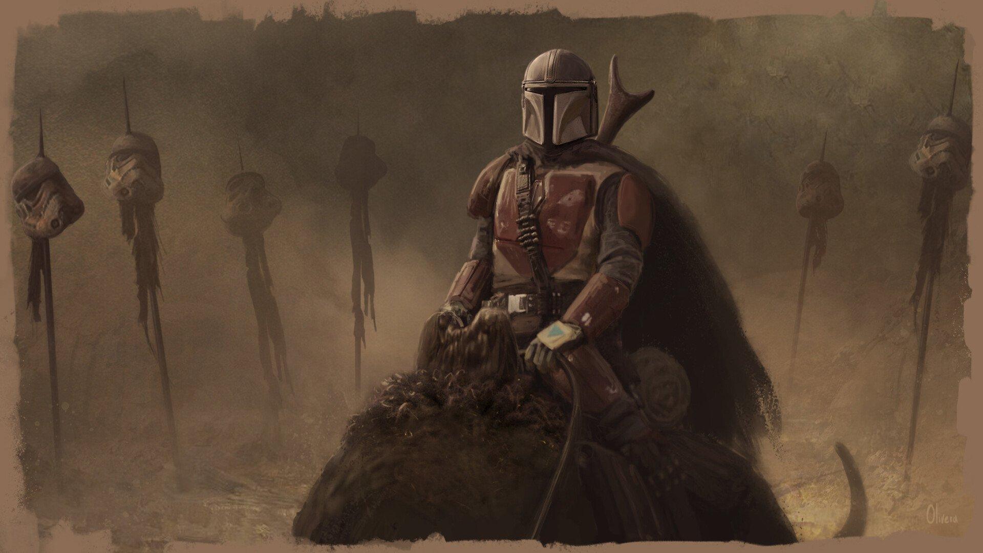 The Mandalorian Art 2020 Wallpapers Wallpaper Cave