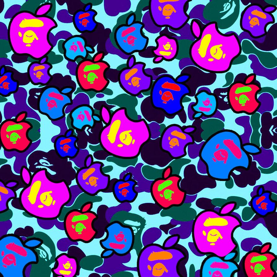 Purple Bape Wallpapers Wallpaper Cave