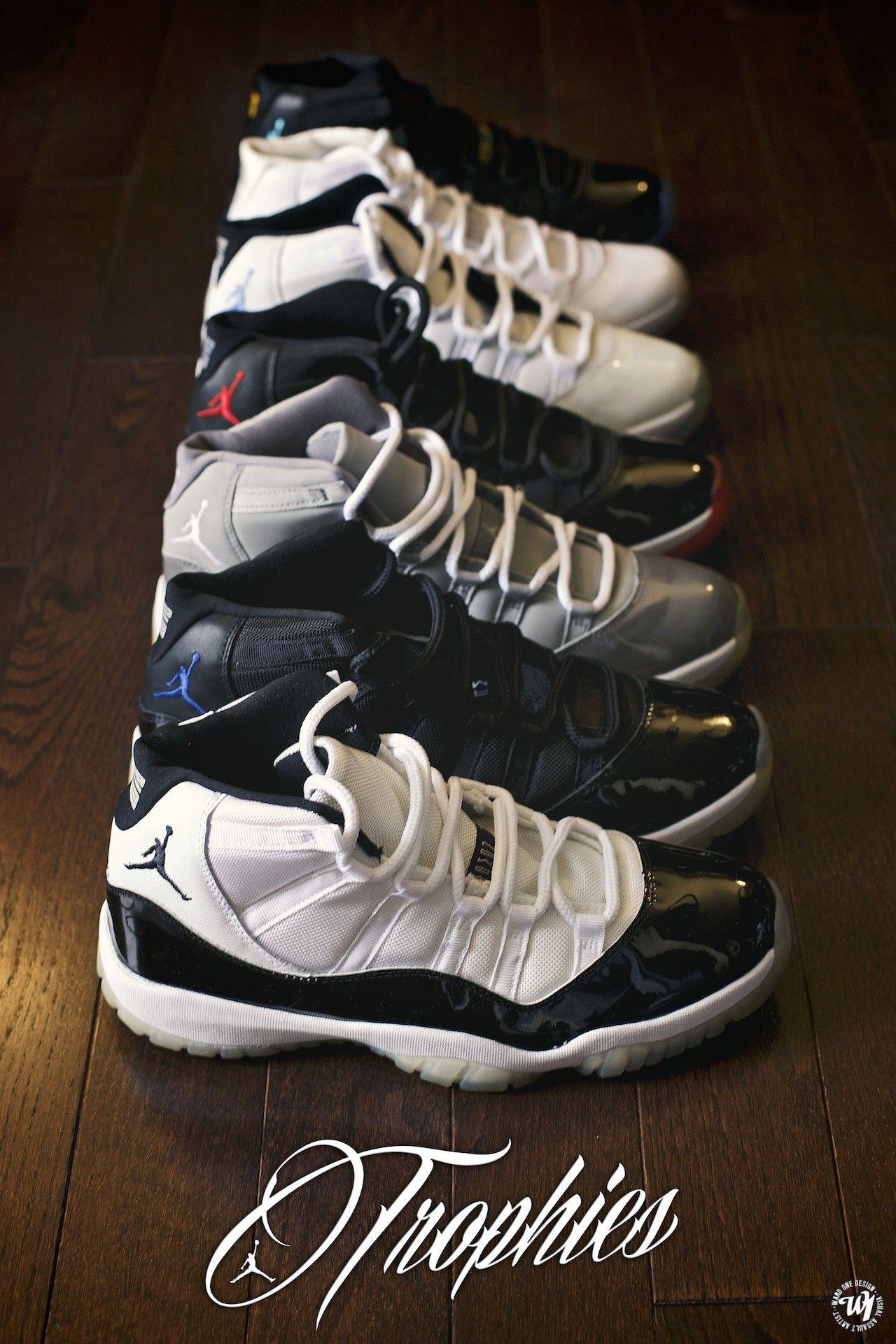 Retro Jordan 11 Wallpapers Wallpaper Cave