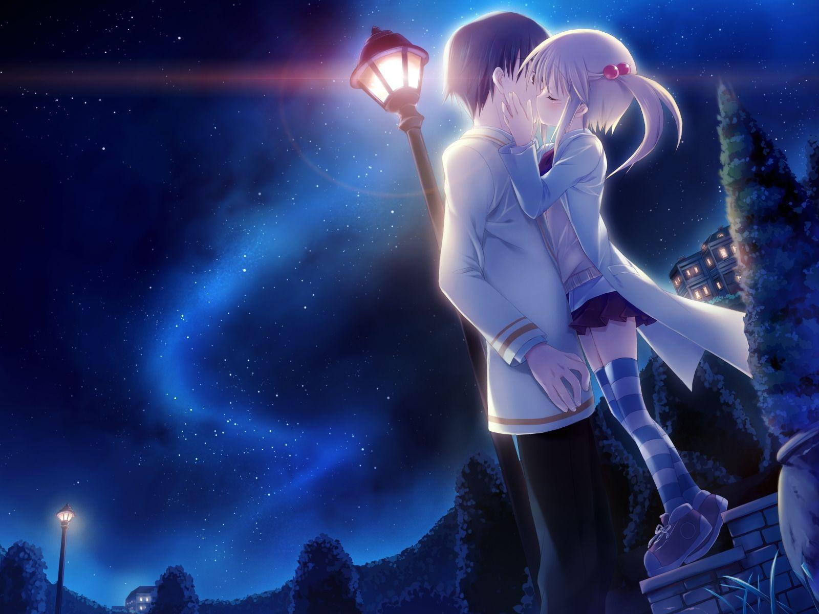 Romantic Anime Boyfriend And Girlfriend Wallpapers Wallpaper Cave