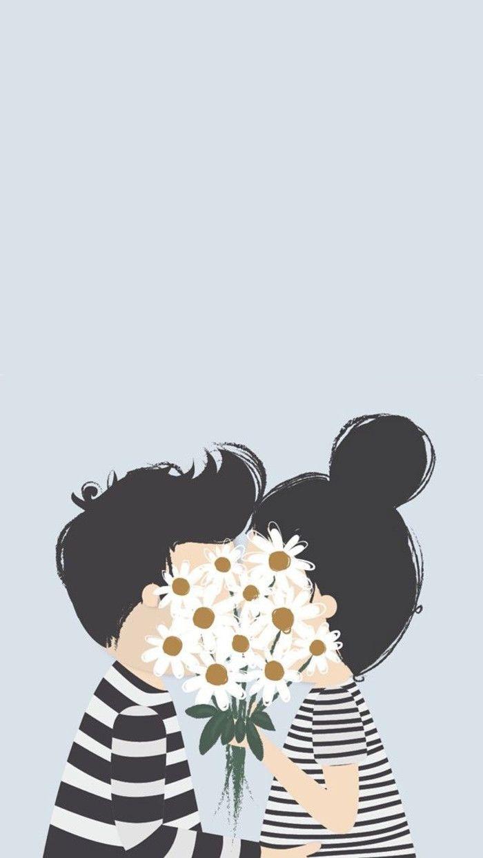 Black And White Anime Couple Wallpapers Wallpaper Cave