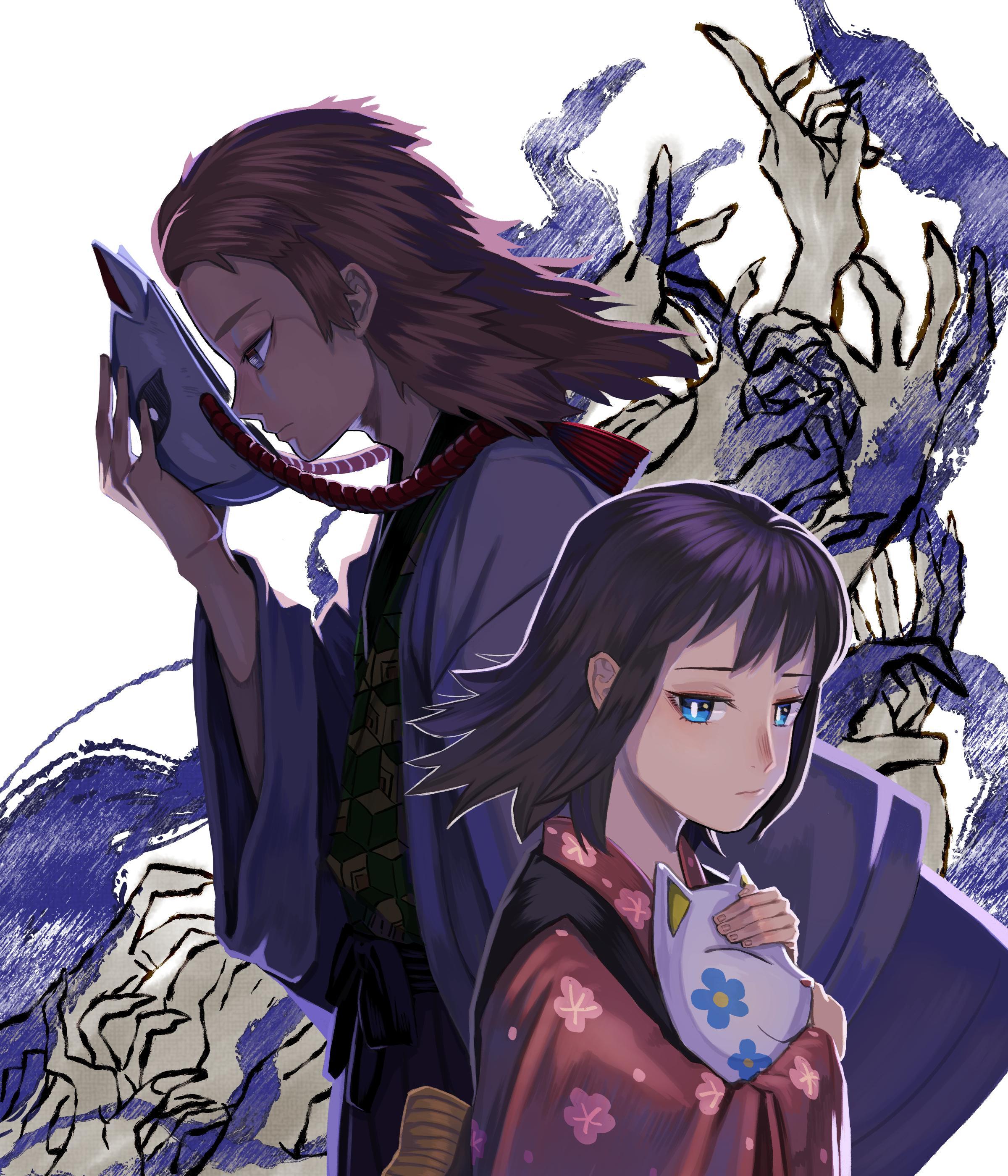 Makomo Kimetsu No Yaiba Wallpapers Wallpaper Cave