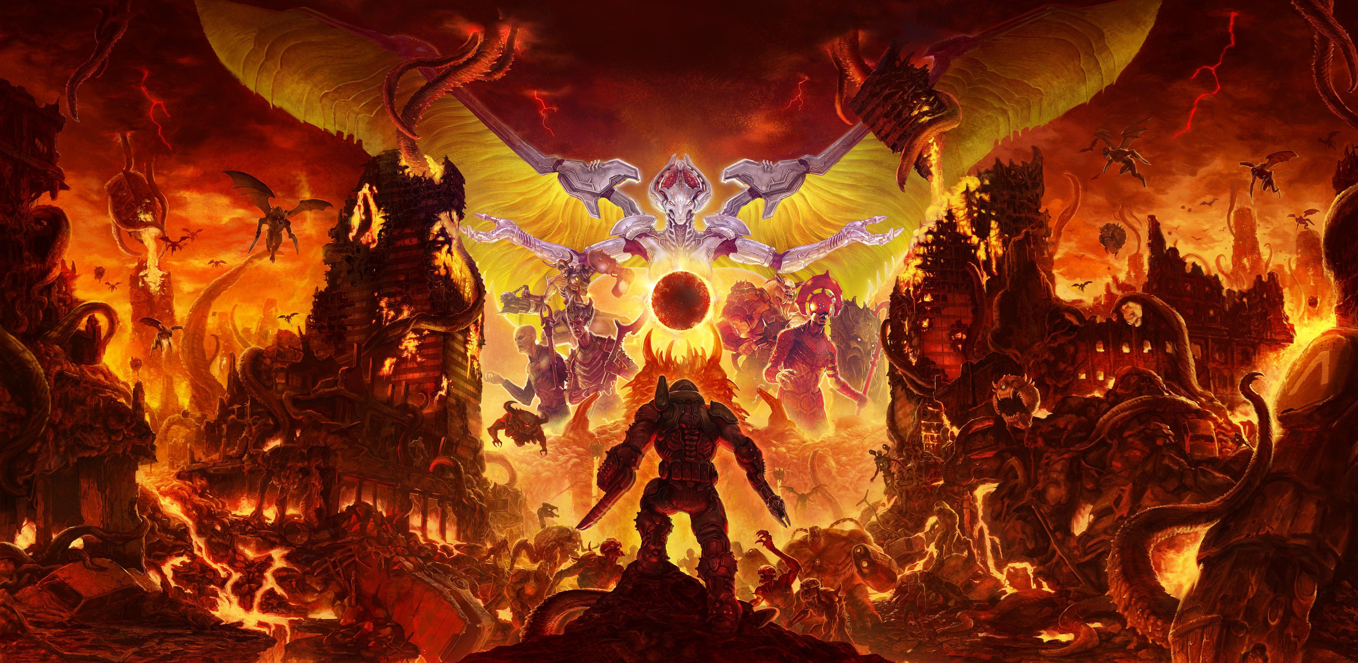 DOOM Eternal Hd Wallpapers Wallpaper Cave
