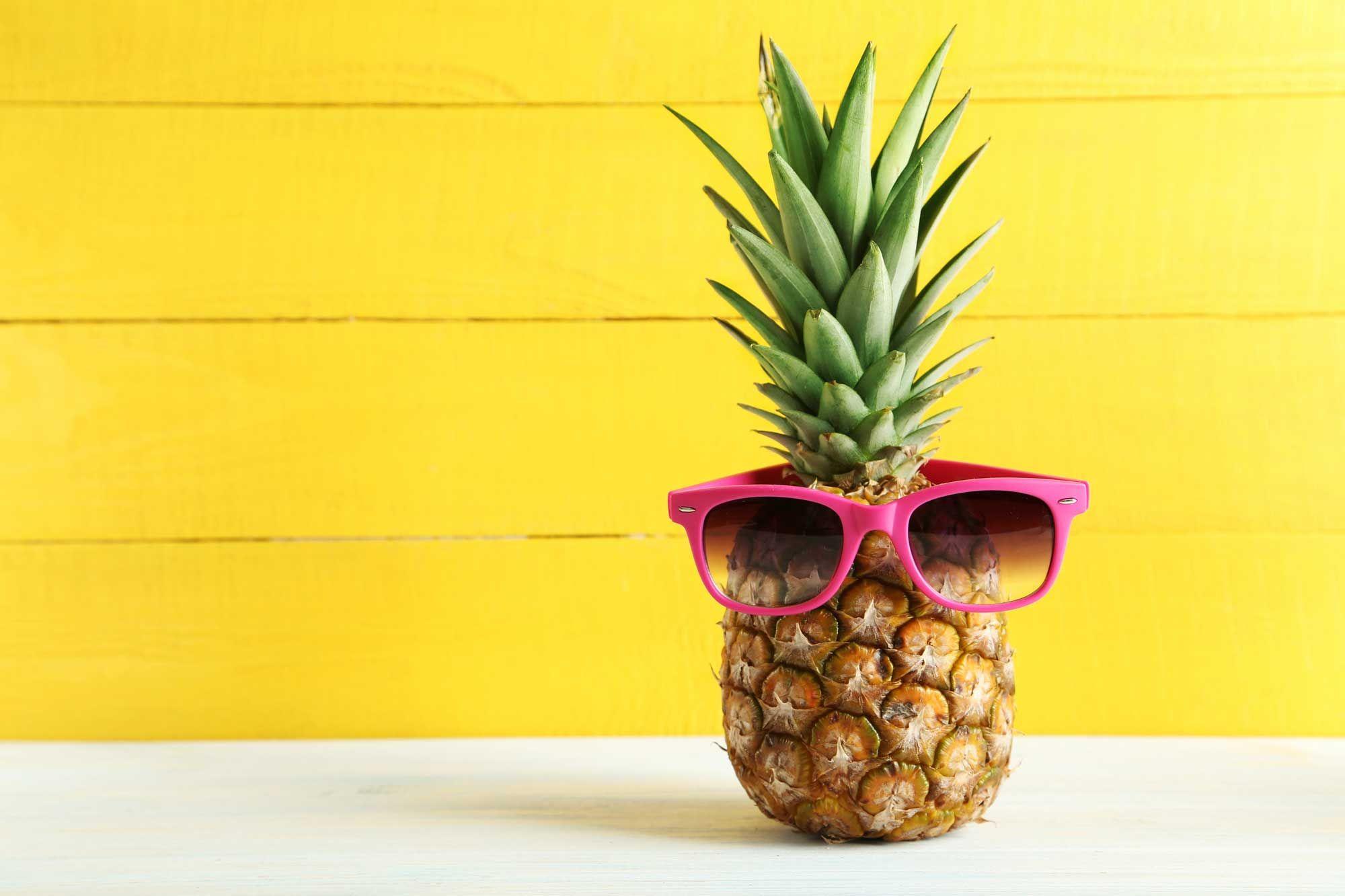 Pineapples Sunglasses Wallpapers Wallpaper Cave