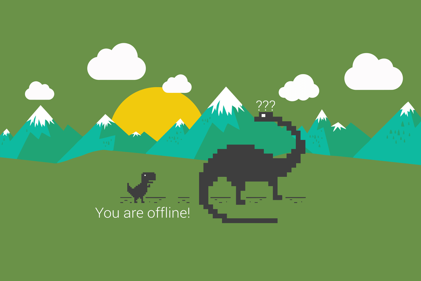 Chrome Dino Wallpapers Wallpaper Cave