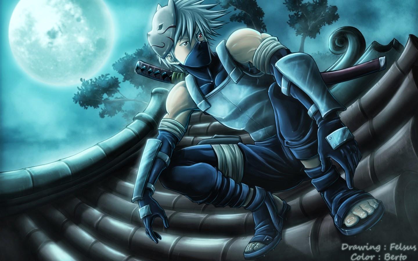 Blue Ninja Wallpapers Wallpaper Cave