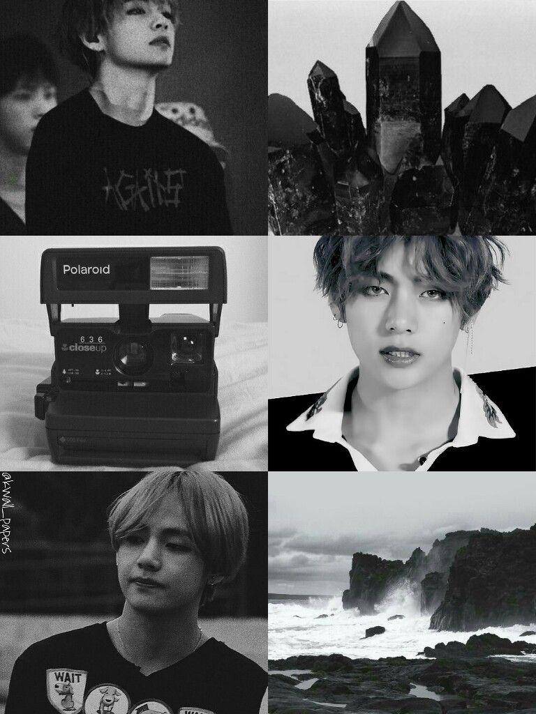 Taehyung Aesthetic Dark Wallpapers Wallpaper Cave