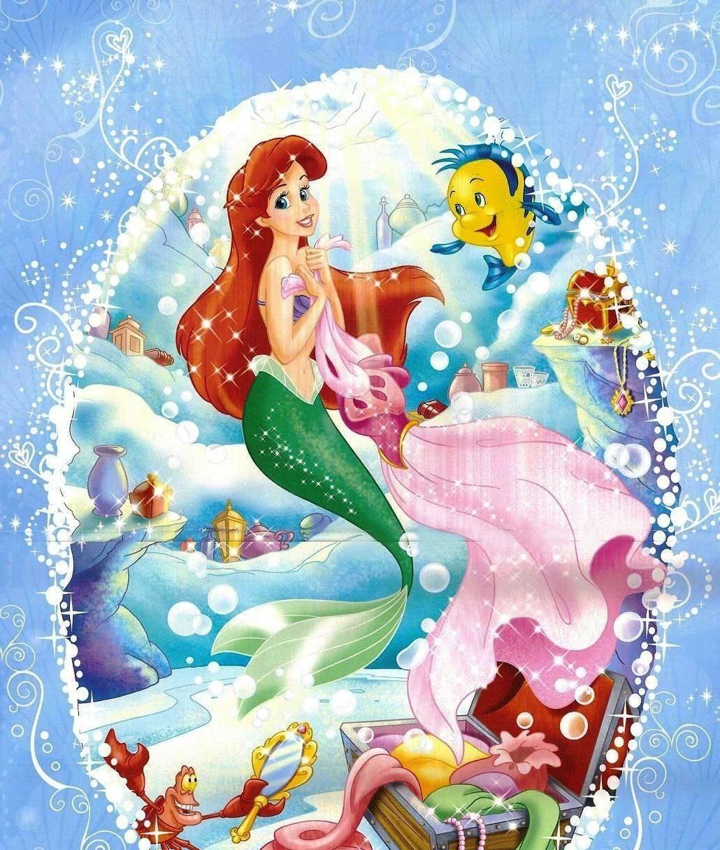 The Little Mermaid Flounder Wallpaper