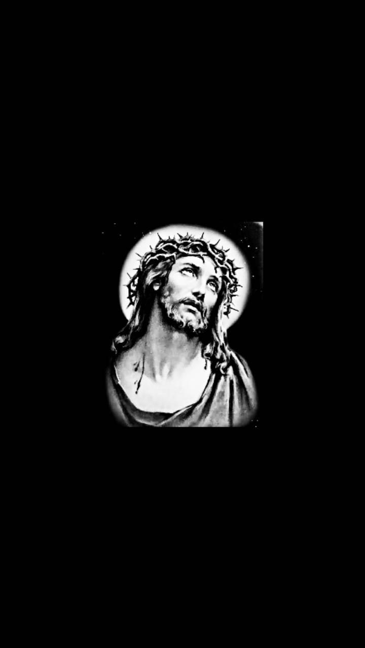 Jesus Black And White Android Wallpapers Wallpaper Cave
