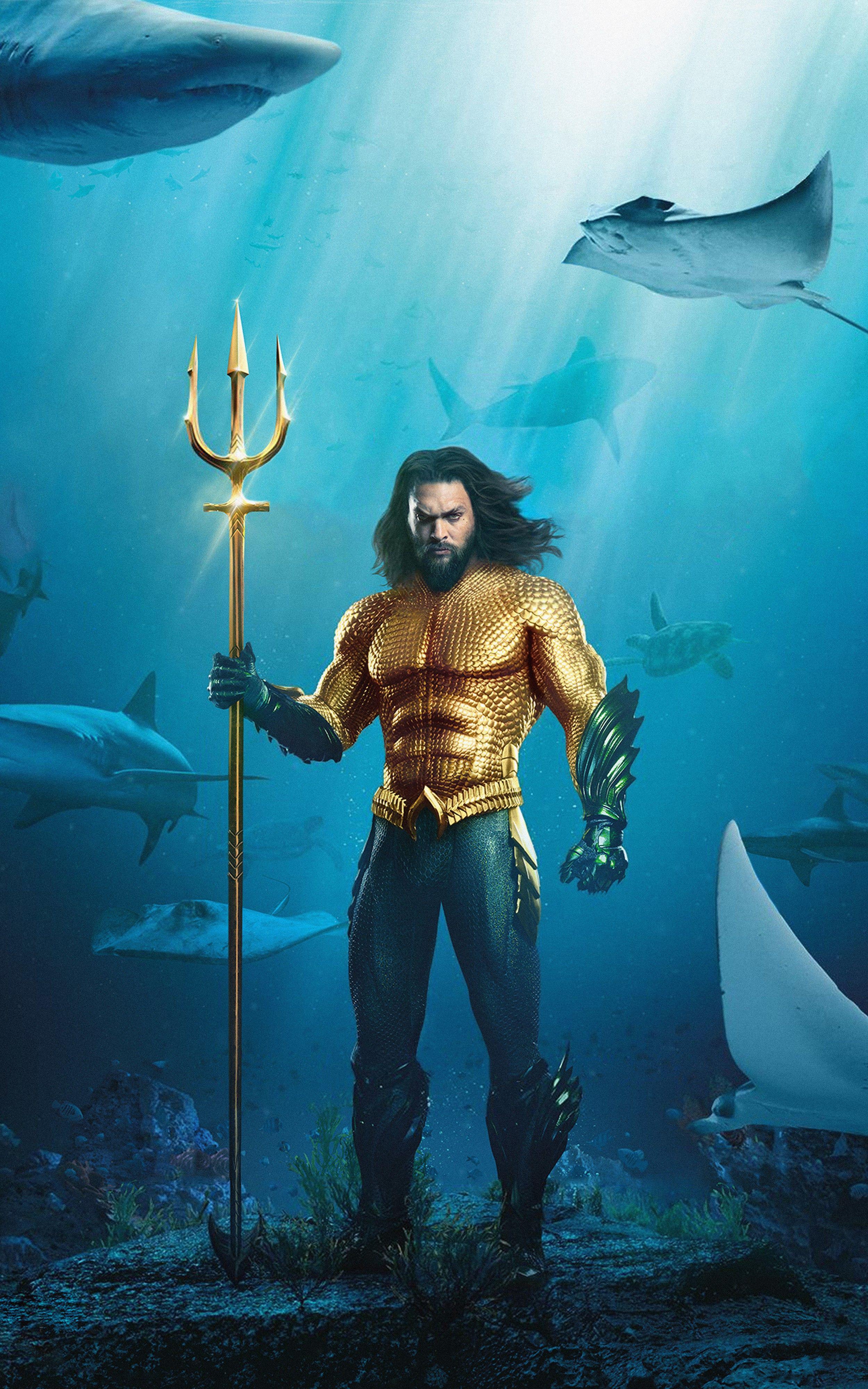 Aquaman HD Mobile Wallpapers Wallpaper Cave