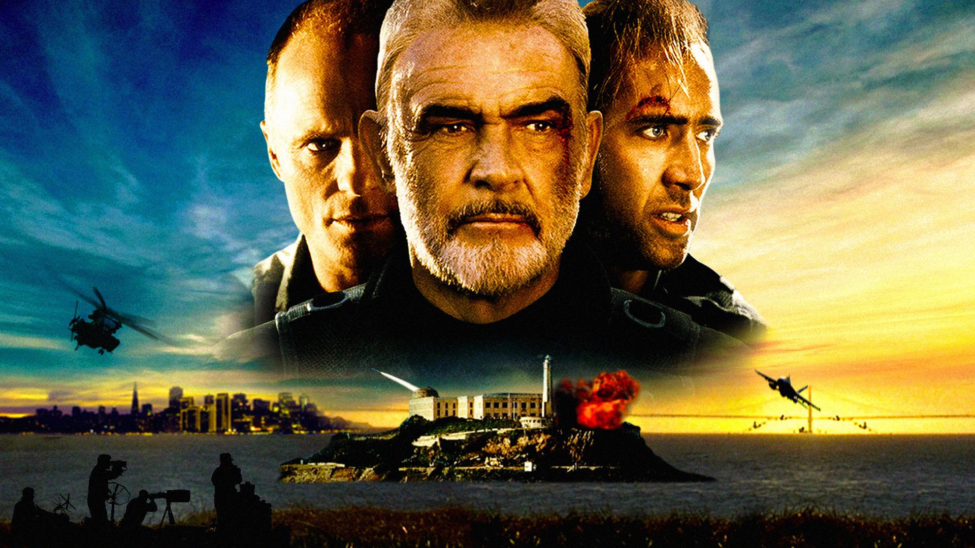 The Rock Sean Connery Movie Poster