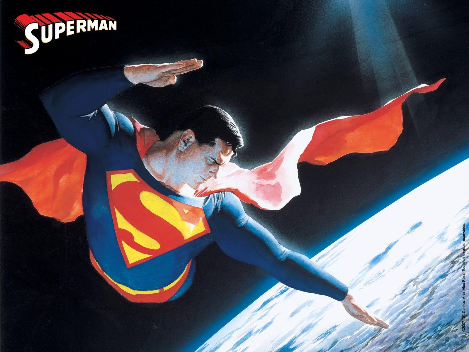 Superman Alex Ross Desktop Wallpapers Wallpaper Cave