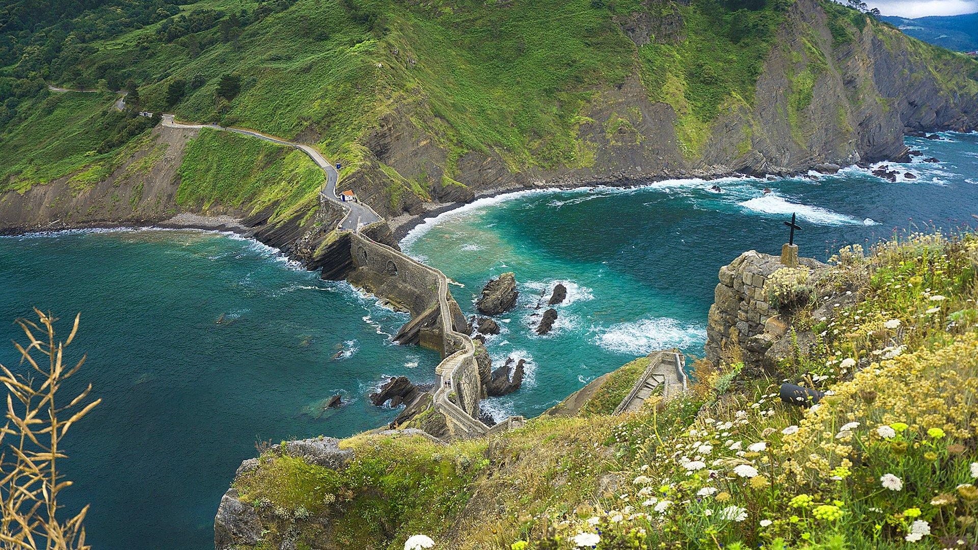 Gaztelugatxe Wallpapers Wallpaper Cave