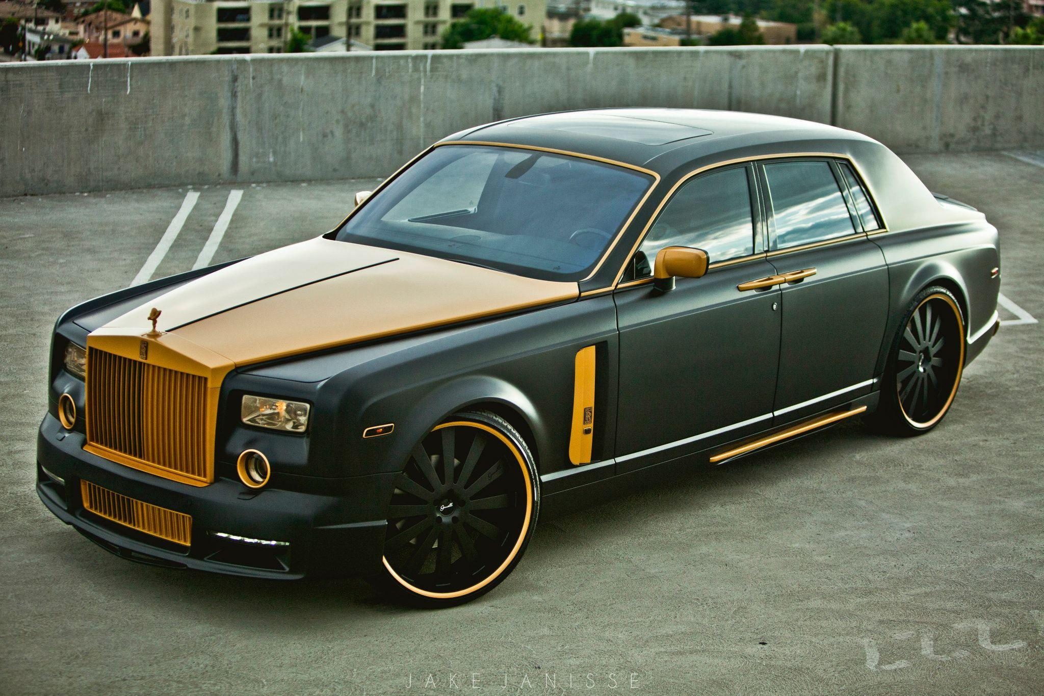 Gold Rolls Royce Wallpapers Wallpaper Cave