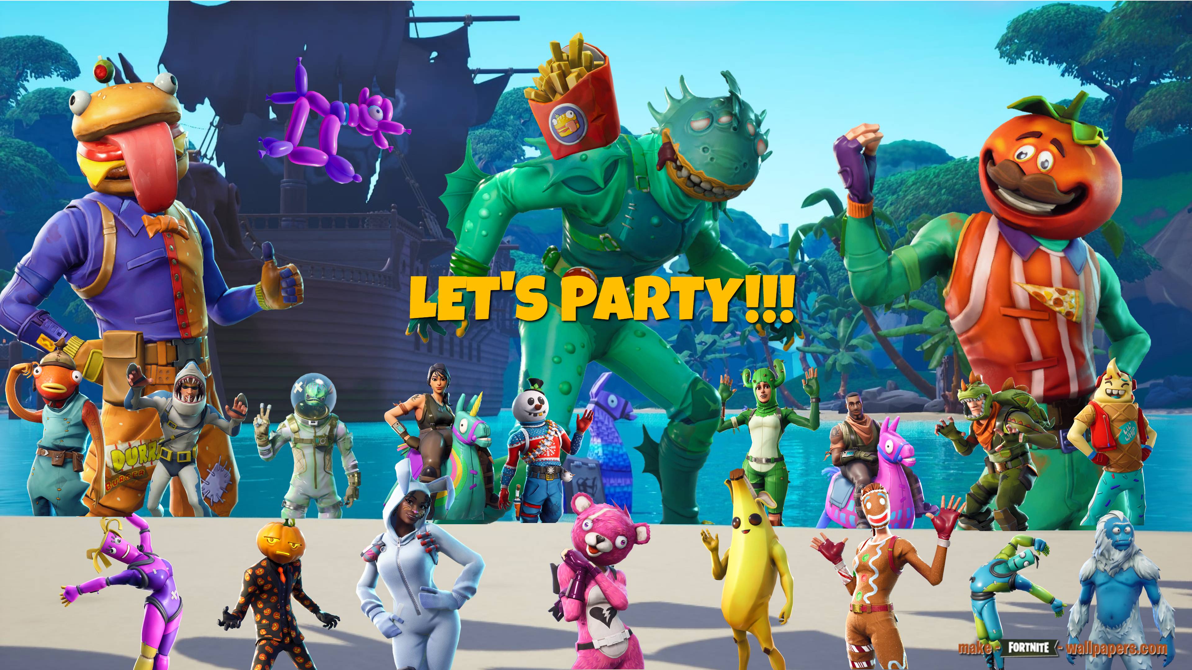 Fortnite Animations Wallpapers Wallpaper Cave