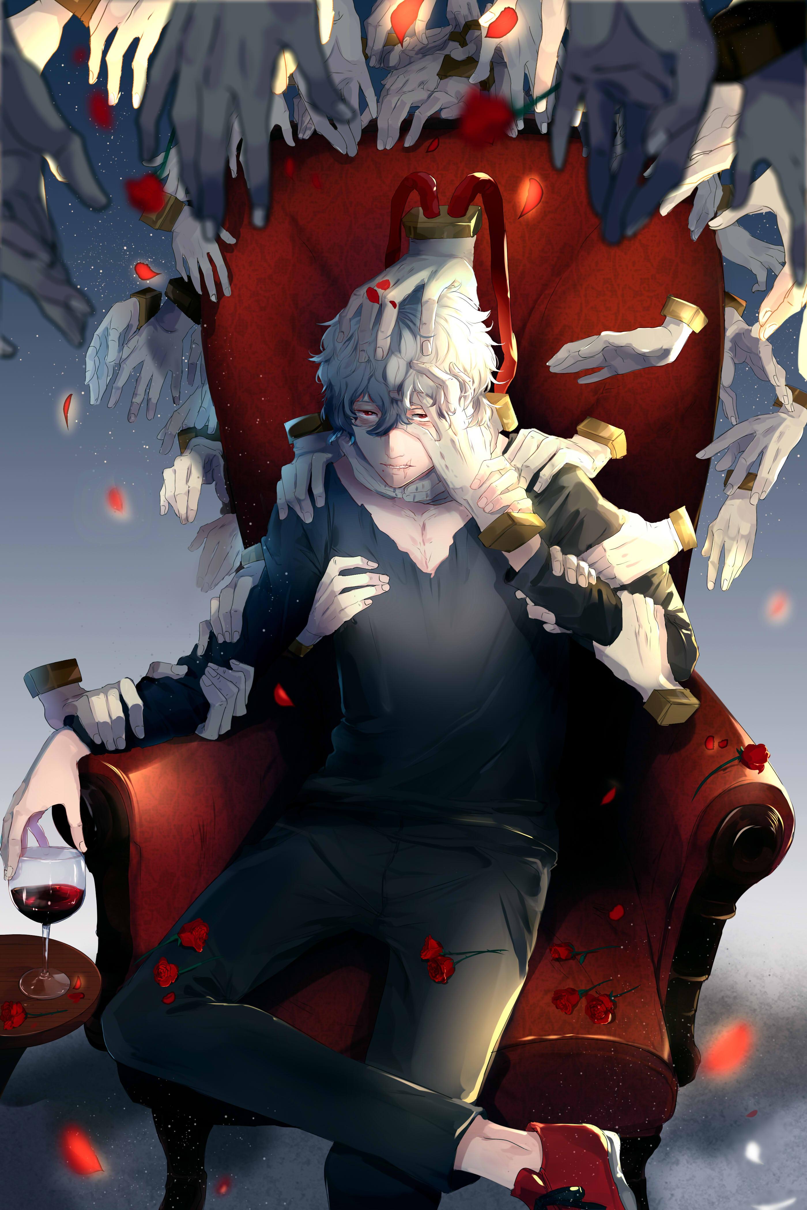 Tomura Shigaraki Phone Wallpapers Wallpaper Cave